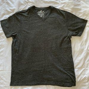 Men’s Dark Grey American Rag V-Neck Size Large